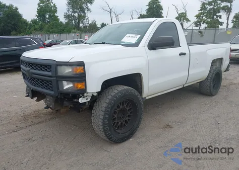 2014 Chevrolet Silverado 1500 Work Truck 1Wt из США, поврежденный, VIN 1GCNCPEC5EZ264892